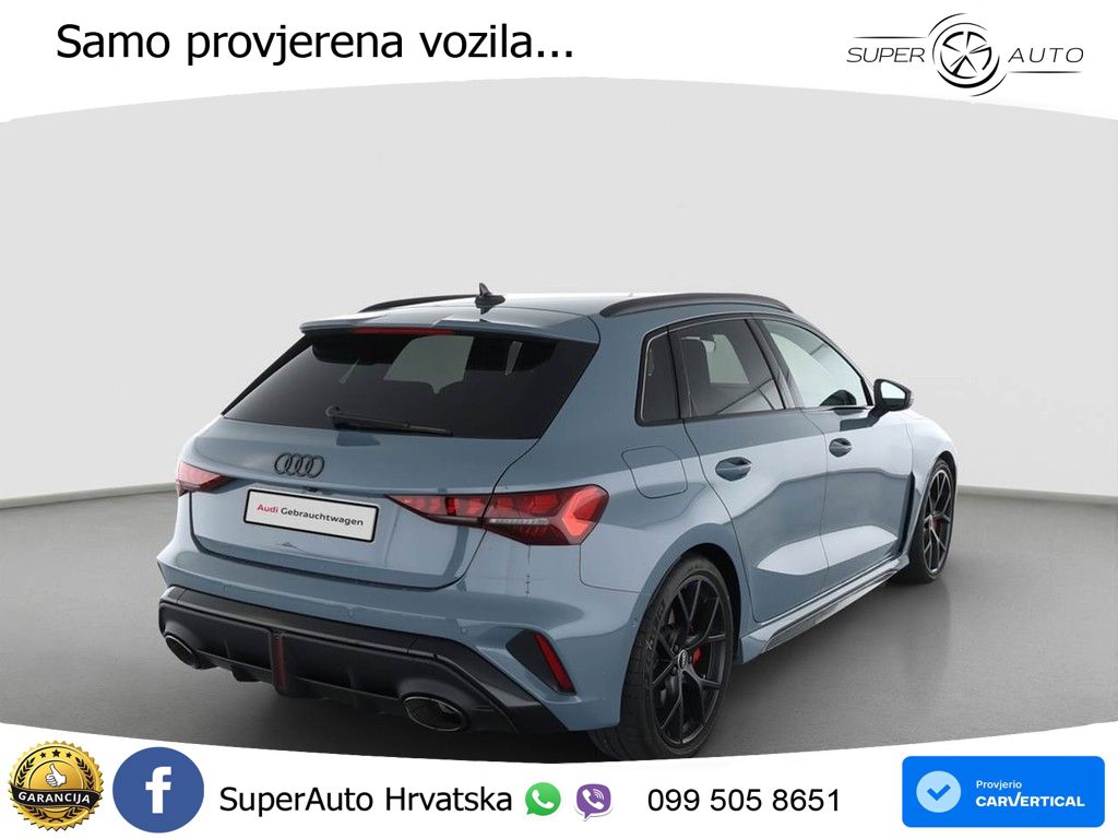 Audi RS3 Sedan 2.5 TFSI (400 KS) quattro S tronic LED+GR SJED+ACC