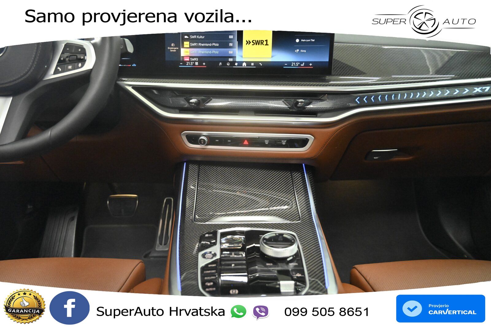 BMW X7 40d (352 KS) xDrive Steptronic M Sport LED+GR SJED+ACC
