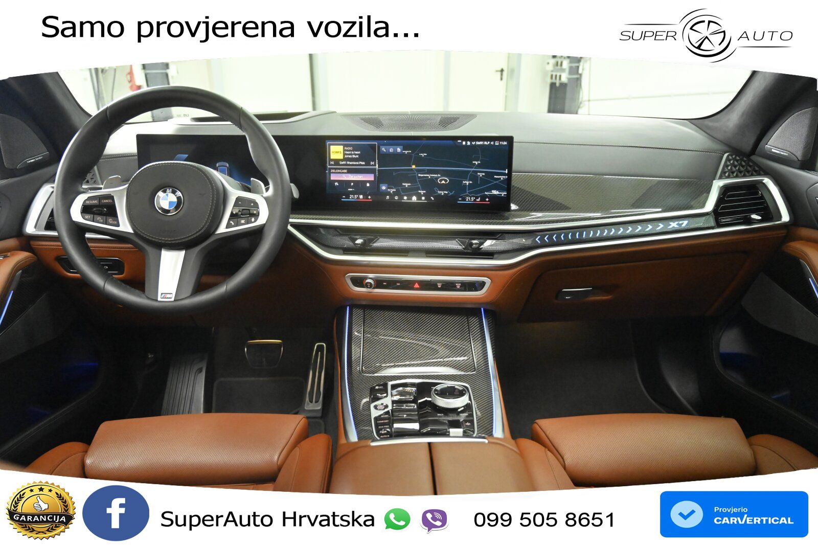 BMW X7 40d (352 KS) xDrive Steptronic M Sport LED+GR SJED+ACC