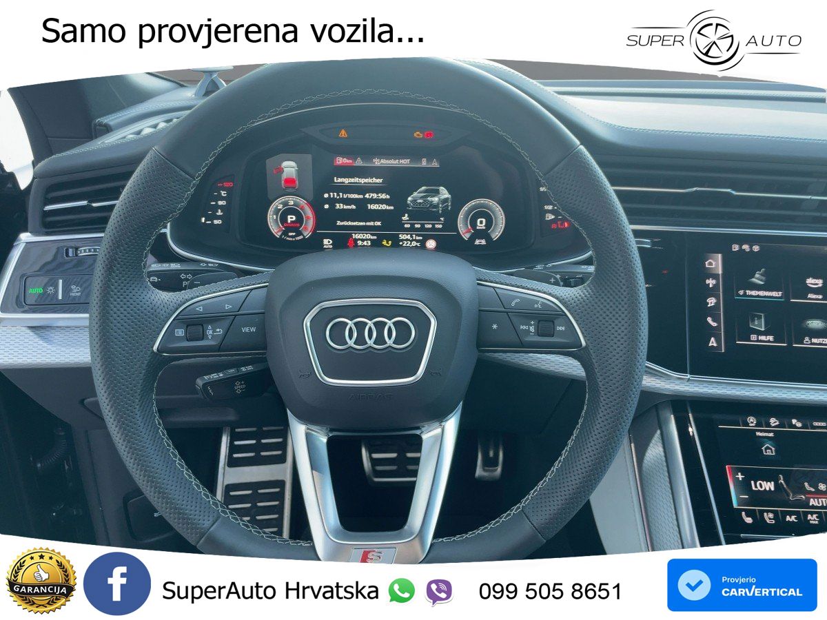 Audi Q8 50 TDI V6 (286 KS) quattro Tiptronic