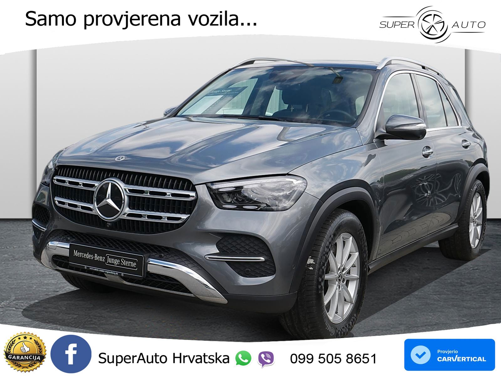 Mercedes GLE 450d (367 KS) EQ Boost 4MATIC 9G-TRONIC LED+GR SJED+ACC