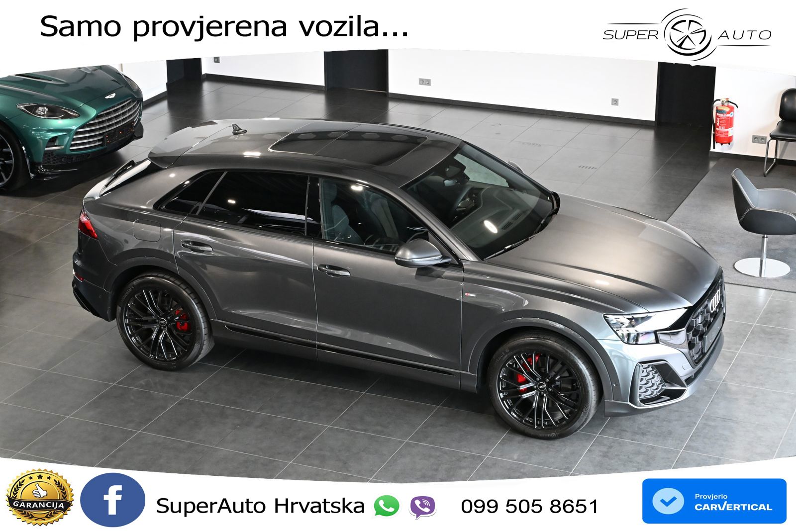 Audi Q8 50 TDI V6 (286 KS) quattro Tiptronic S line LED+GR SJED+ACC