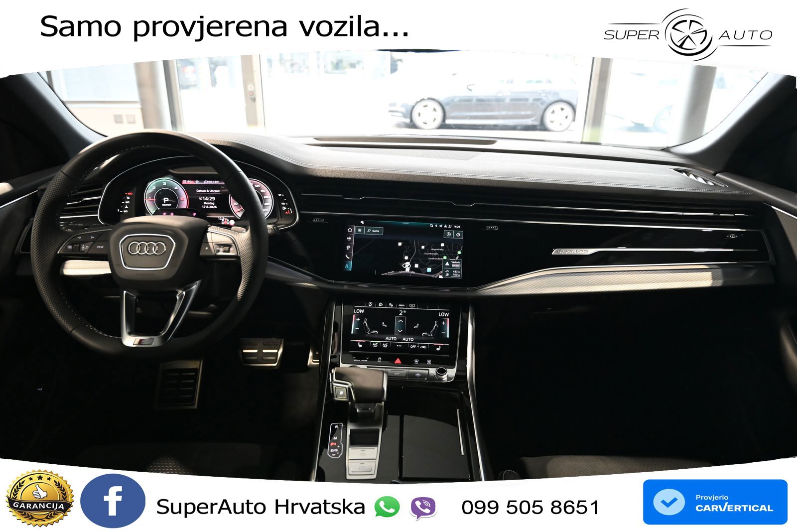 Audi Q8 50 TDI V6 (286 KS) quattro Tiptronic S line LED+GR SJED+ACC