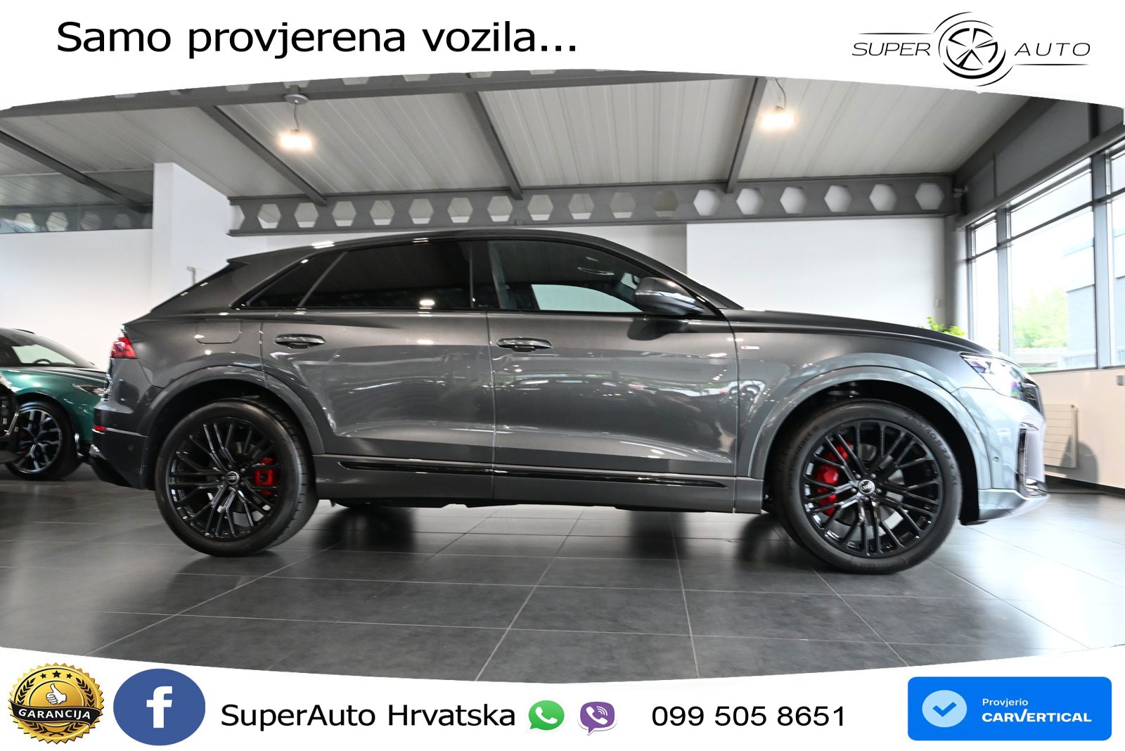 Audi Q8 50 TDI V6 (286 KS) quattro Tiptronic S line LED+GR SJED+ACC