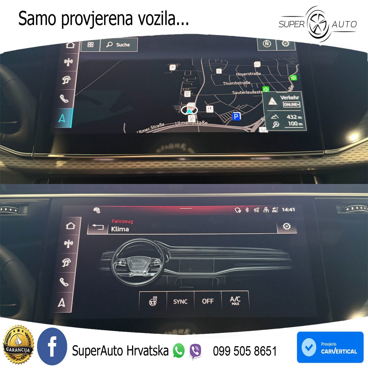 Audi Q8 50 TDI V6 (286 KS) quattro Tiptronic S line LED+GR SJED+ACC