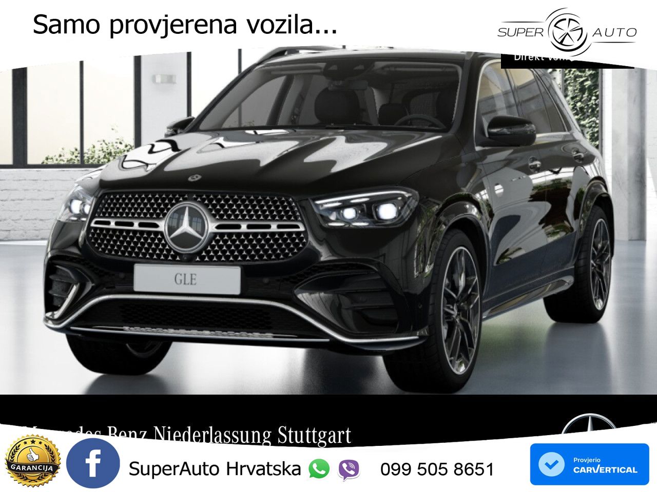 Mercedes GLE 450d (367 KS) EQ Boost 4MATIC 9G-TRONIC AMG LED+GR SJED+ACC