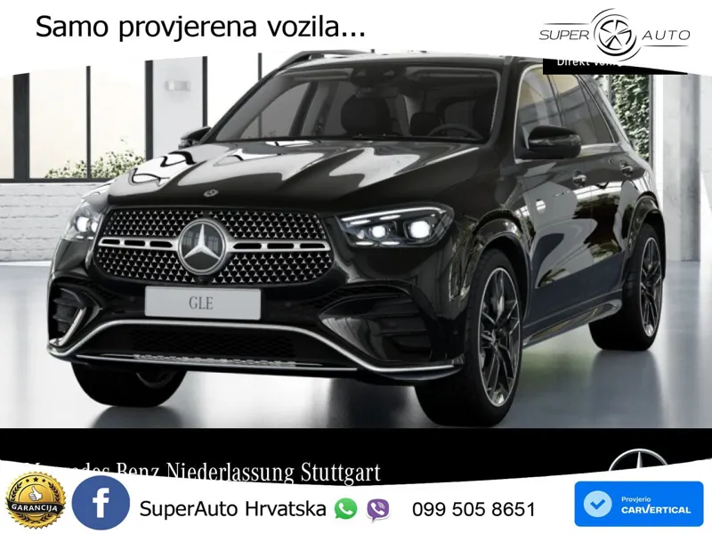 Mercedes GLE 450d (367 KS) EQ Boost 4MATIC 9G-TRONIC AMG LED+GR SJED+ACC