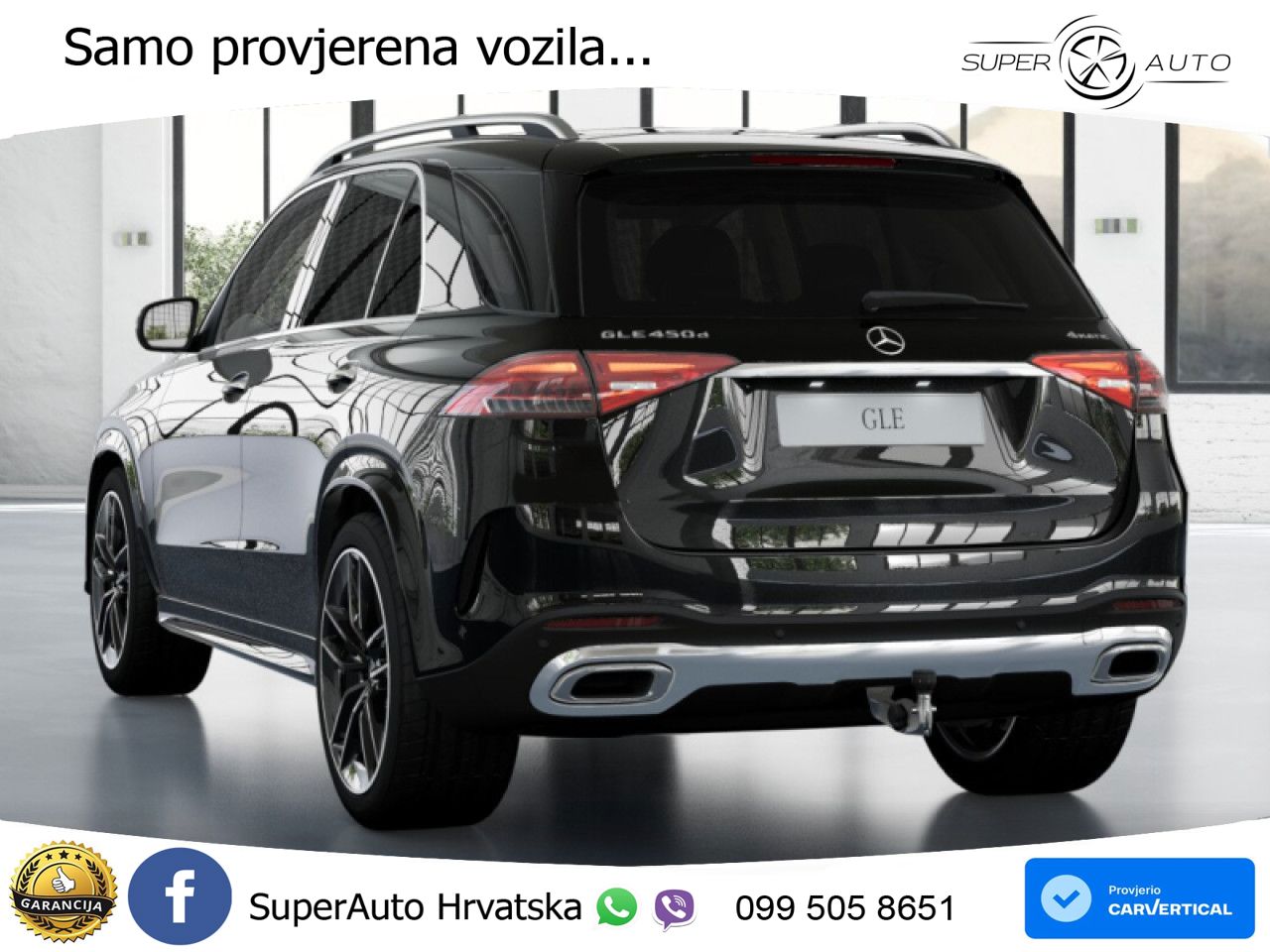Mercedes GLE 450d (367 KS) EQ Boost 4MATIC 9G-TRONIC AMG LED+GR SJED+ACC