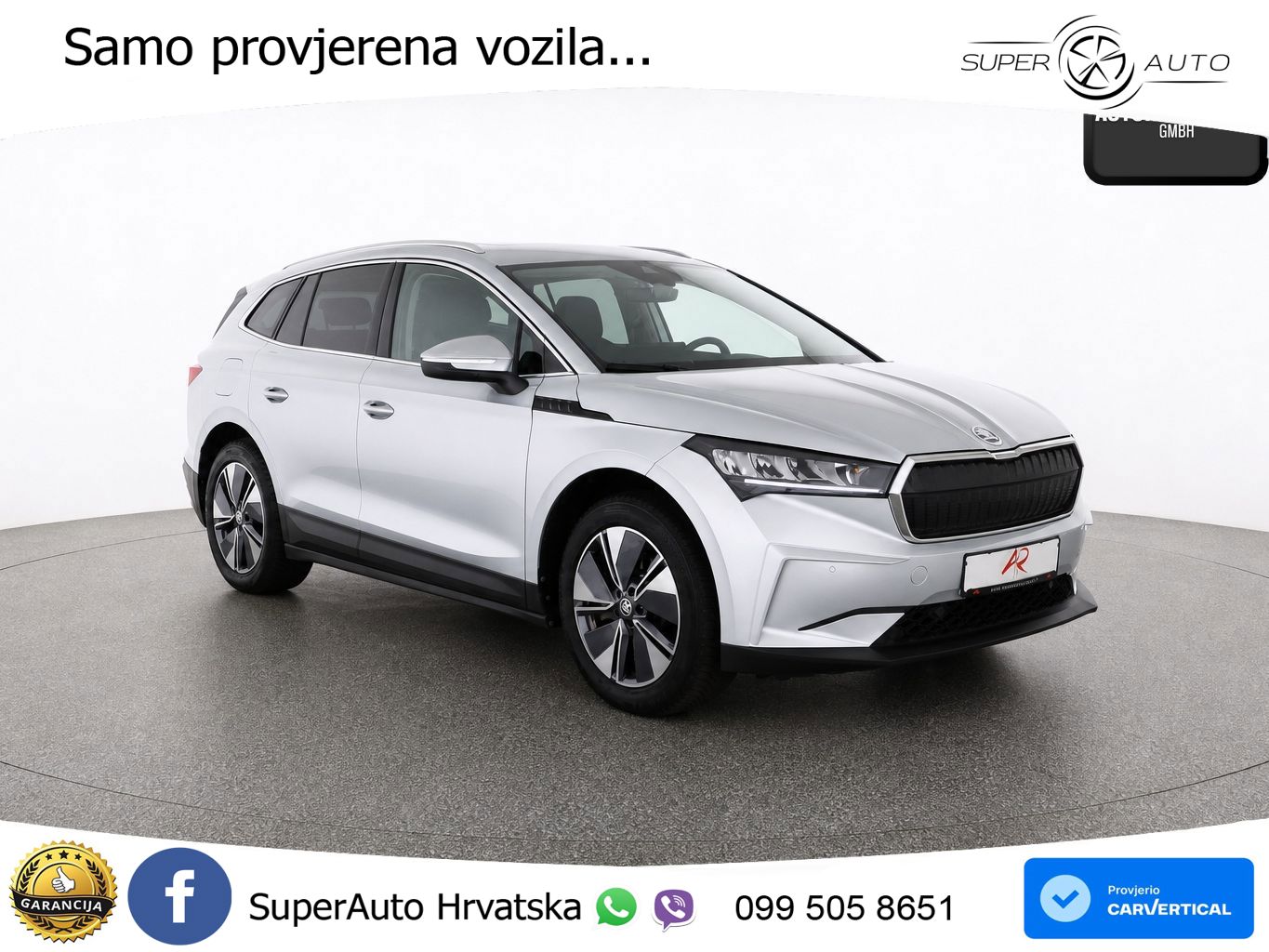 Škoda Enyaq iV 85x 82 kWh (286 KS) AWD