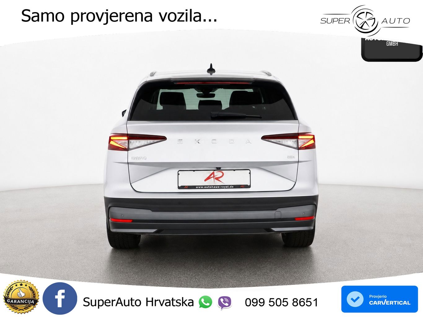 Škoda Enyaq iV 85x 82 kWh (286 KS) AWD