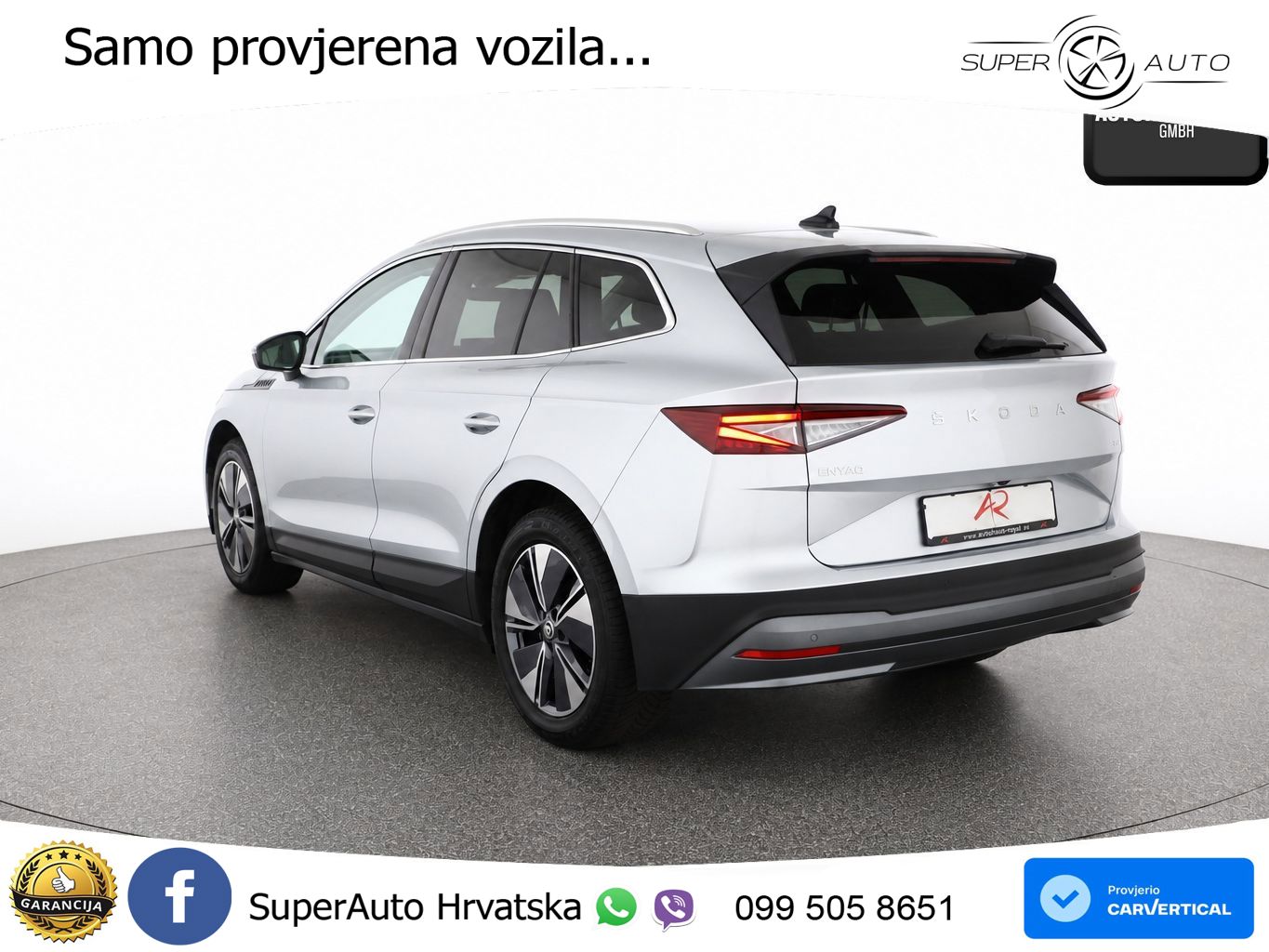 Škoda Enyaq iV 85x 82 kWh (286 KS) AWD