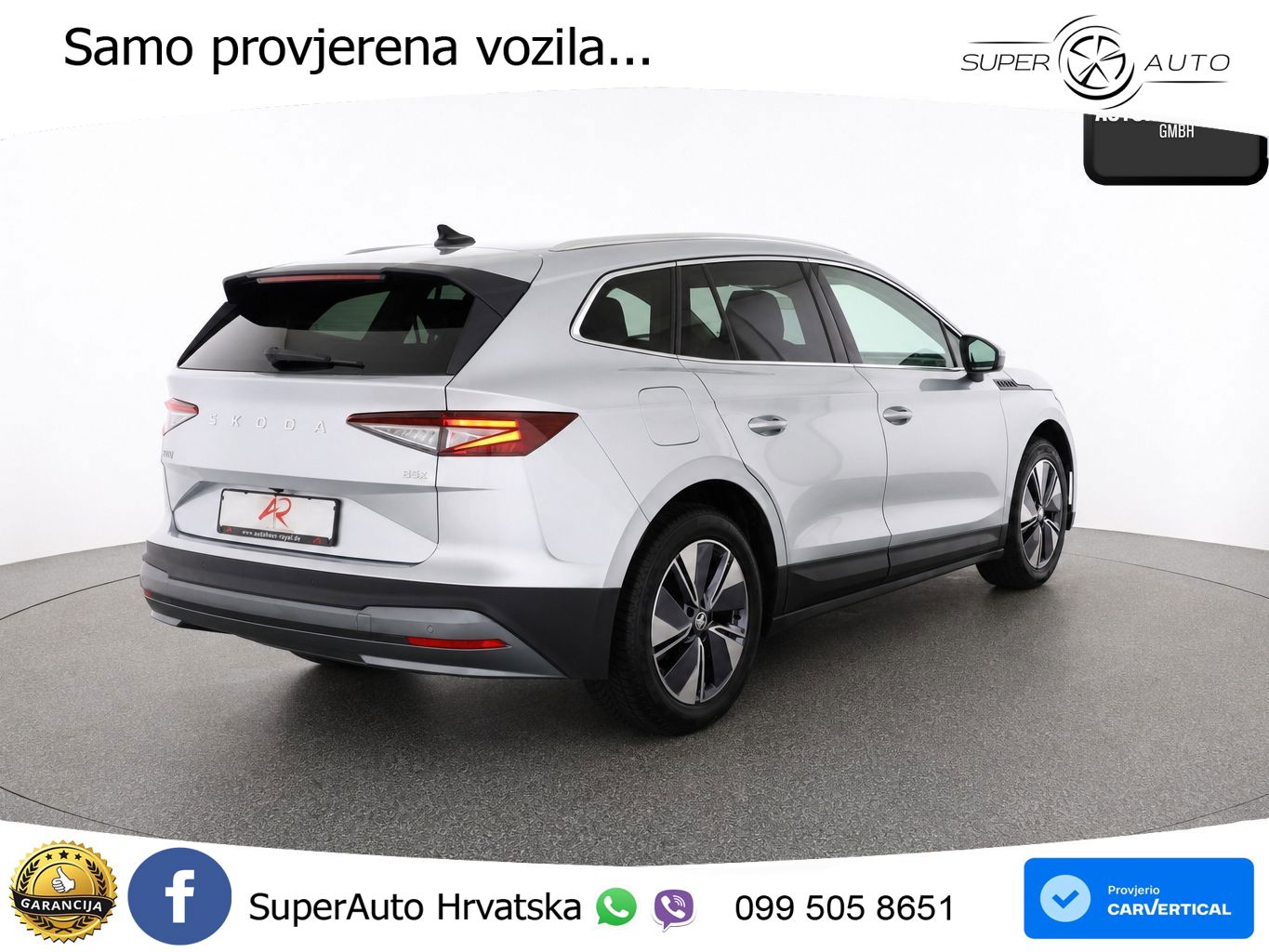 Škoda Enyaq iV 85x 82 kWh (286 KS) AWD