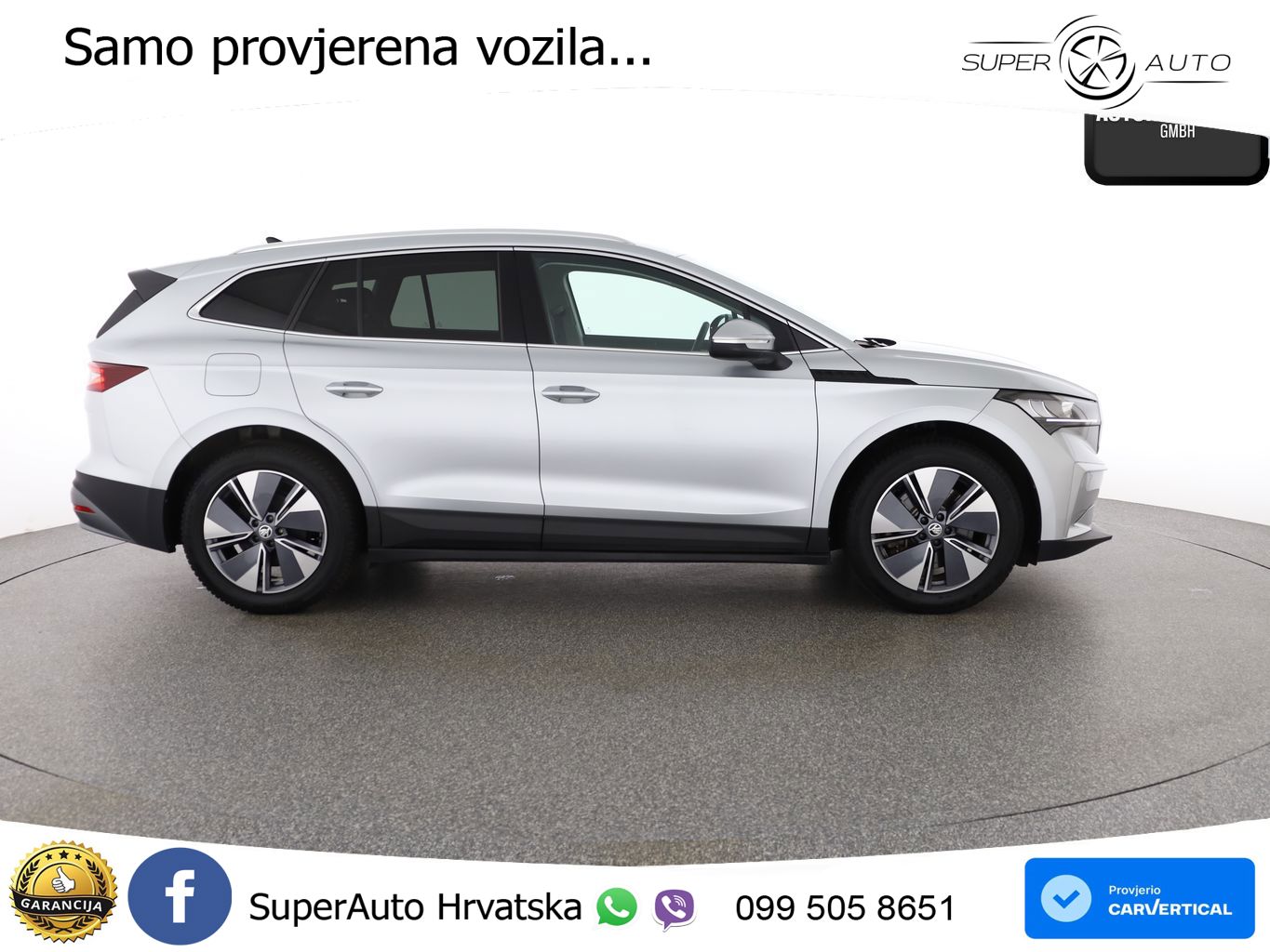 Škoda Enyaq iV 85x 82 kWh (286 KS) AWD
