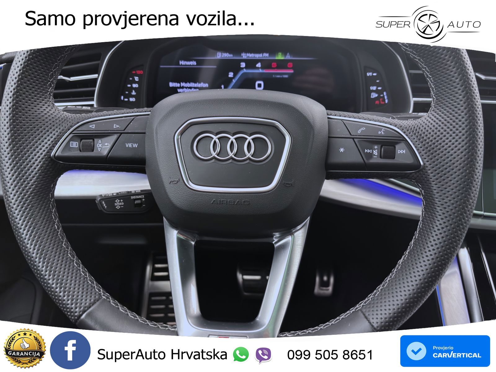 Audi Q8 50 TDI V6 (286 KS) quattro Tiptronic