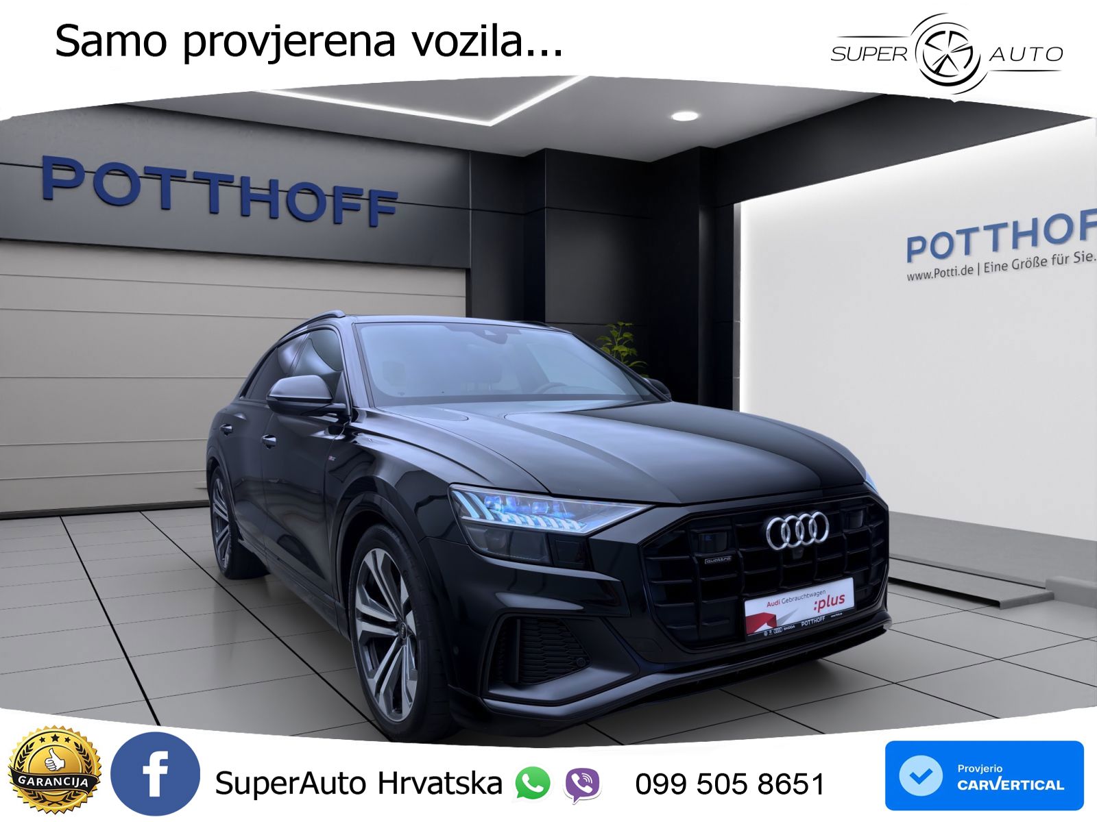 Audi Q8 50 TDI V6 (286 KS) quattro Tiptronic