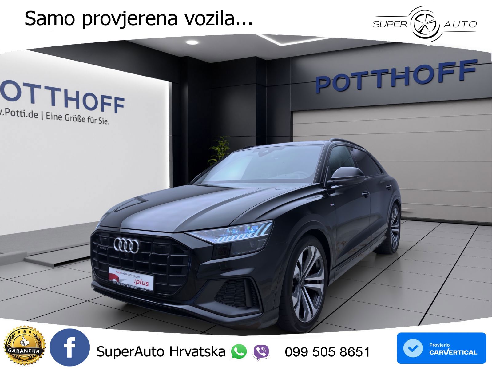 Audi Q8 50 TDI V6 (286 KS) quattro Tiptronic