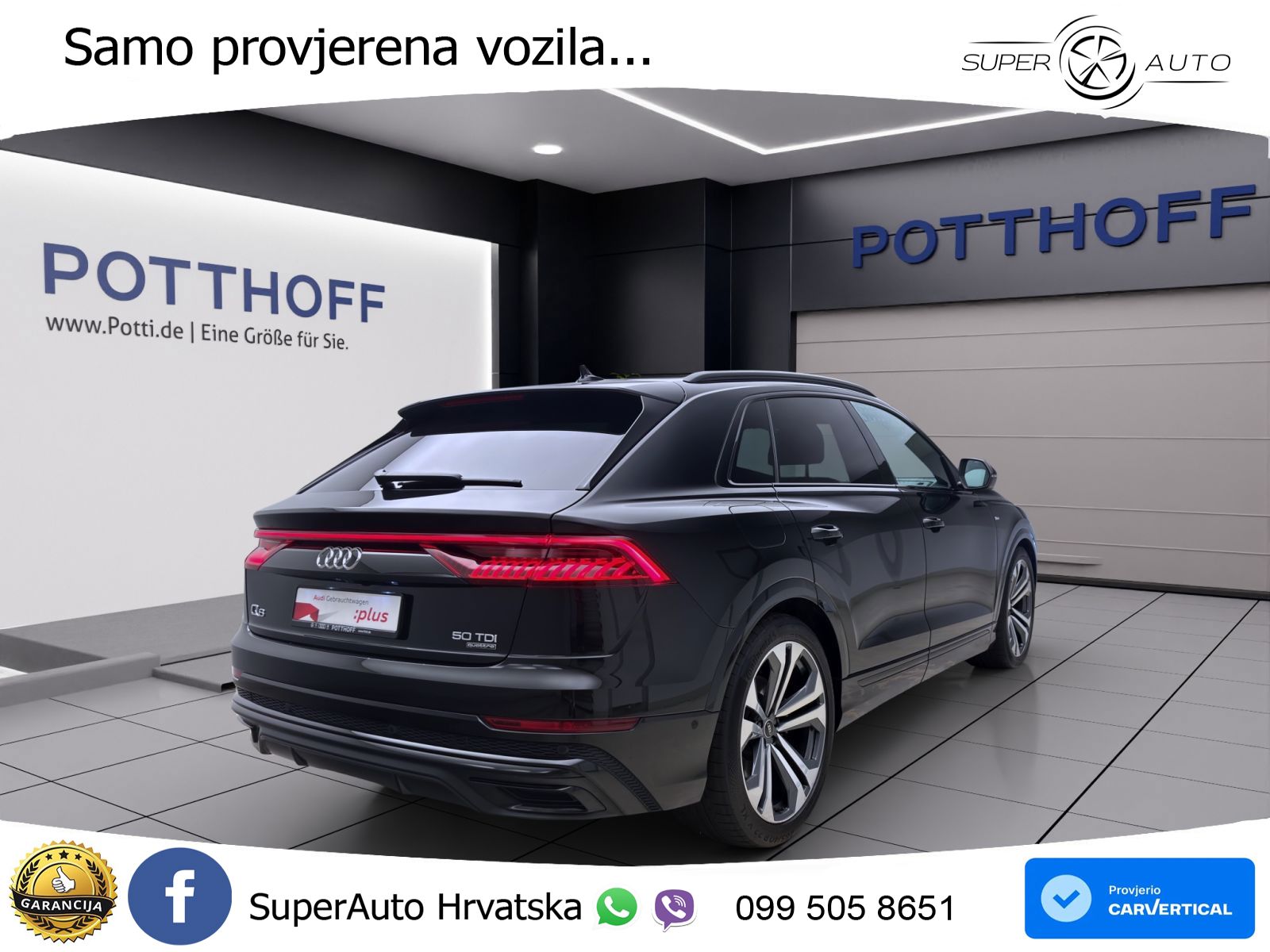 Audi Q8 50 TDI V6 (286 KS) quattro Tiptronic