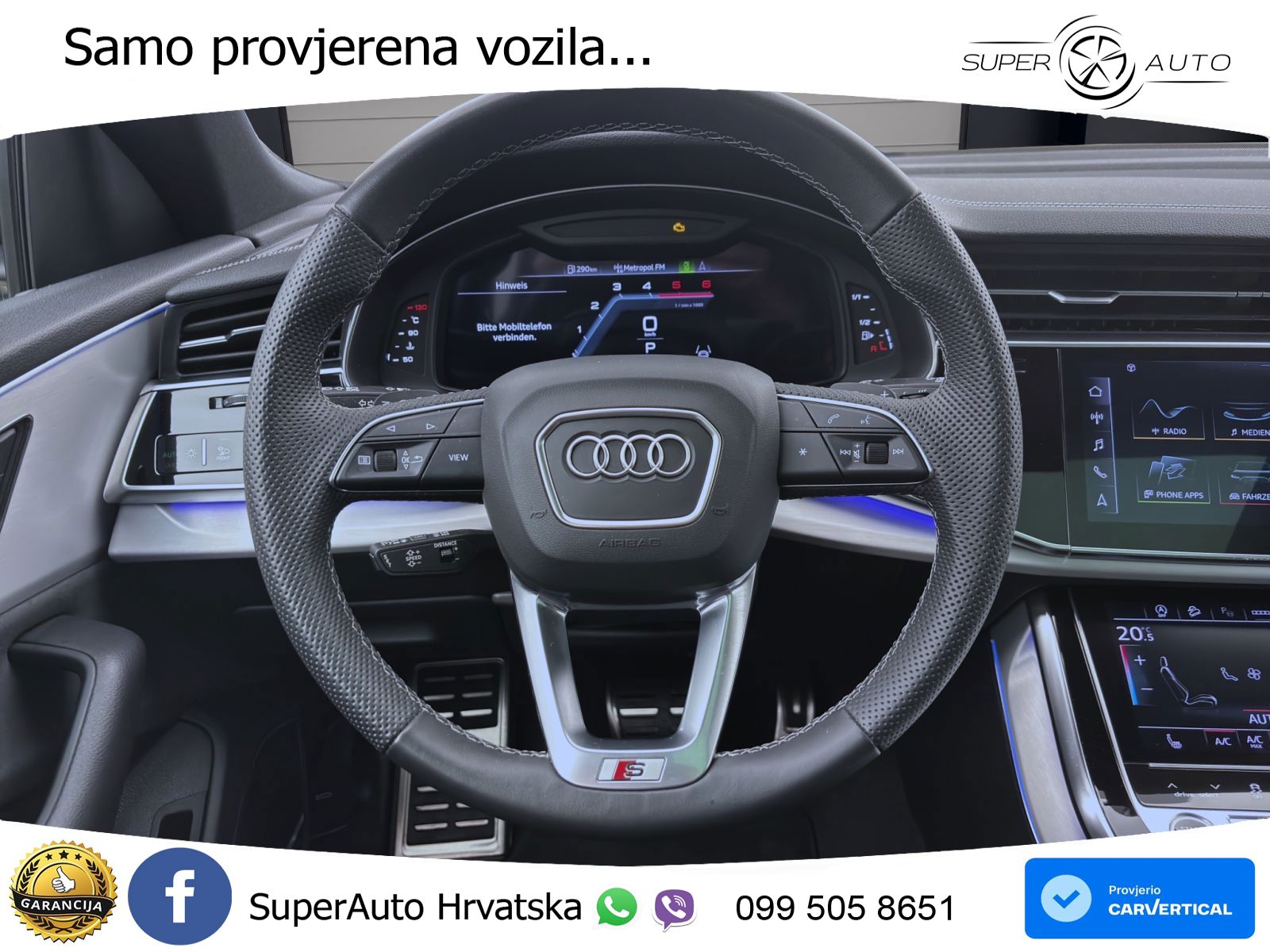 Audi Q8 50 TDI V6 (286 KS) quattro Tiptronic
