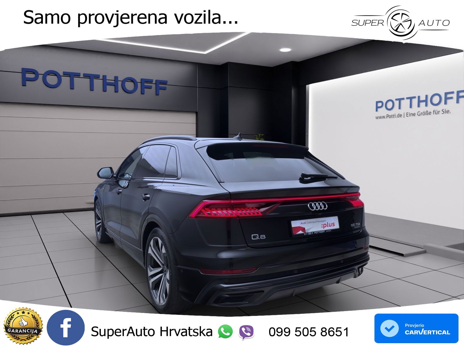 Audi Q8 50 TDI V6 (286 KS) quattro Tiptronic