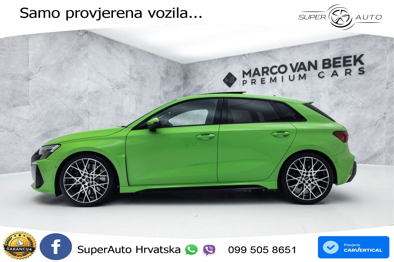 Audi RS3 Sedan 2.5 TFSI (400 KS) quattro S tronic LED+GR SJED+ACC
