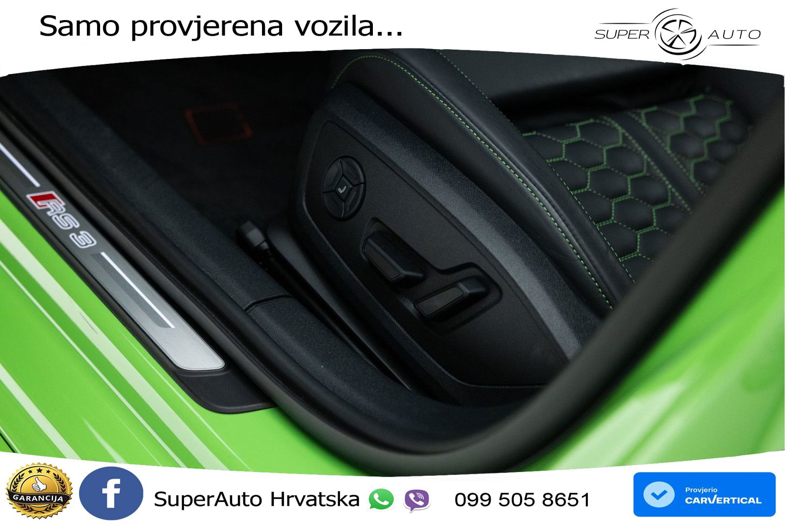 Audi RS3 Sedan 2.5 TFSI (400 KS) quattro S tronic LED+GR SJED+ACC