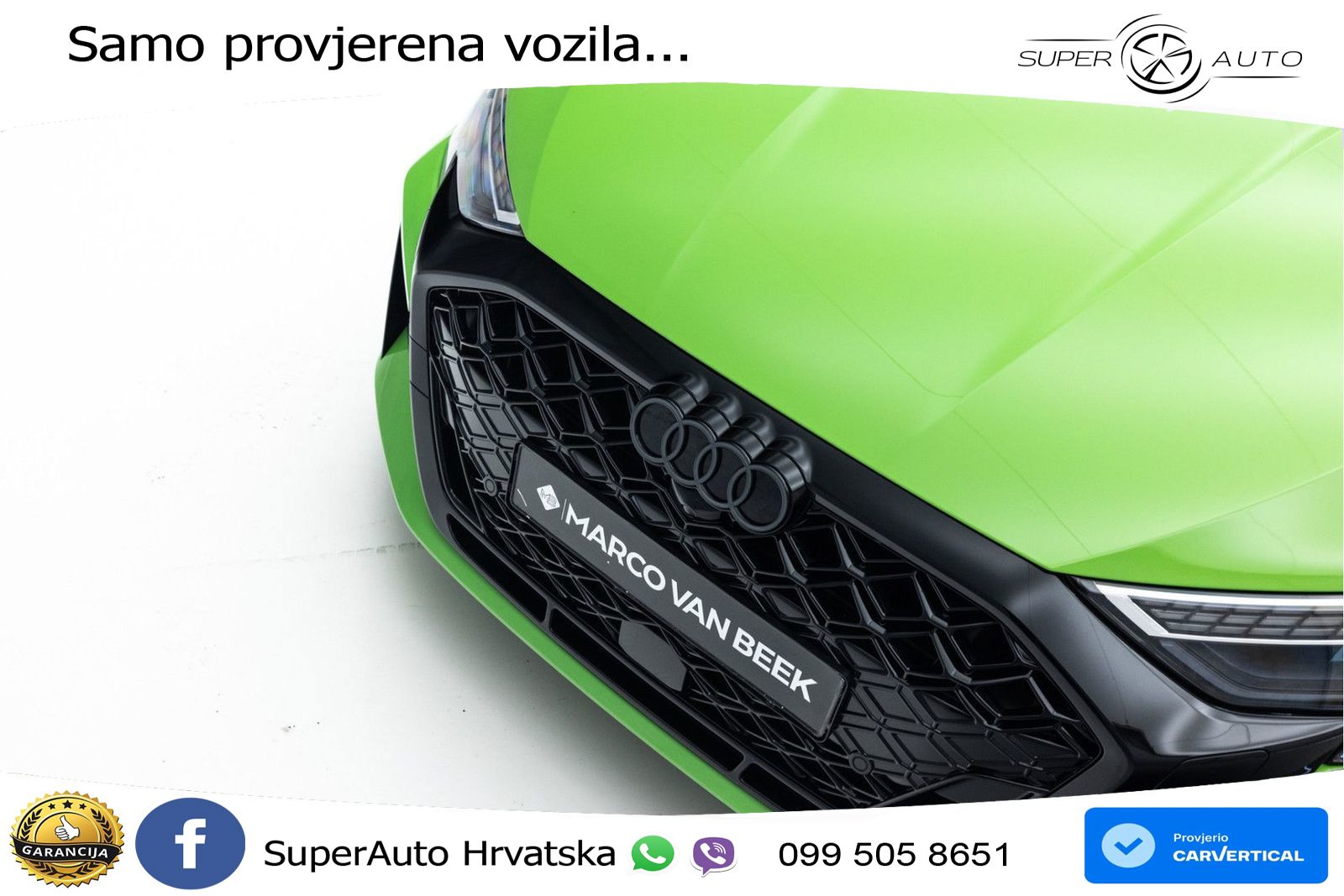 Audi RS3 Sedan 2.5 TFSI (400 KS) quattro S tronic LED+GR SJED+ACC