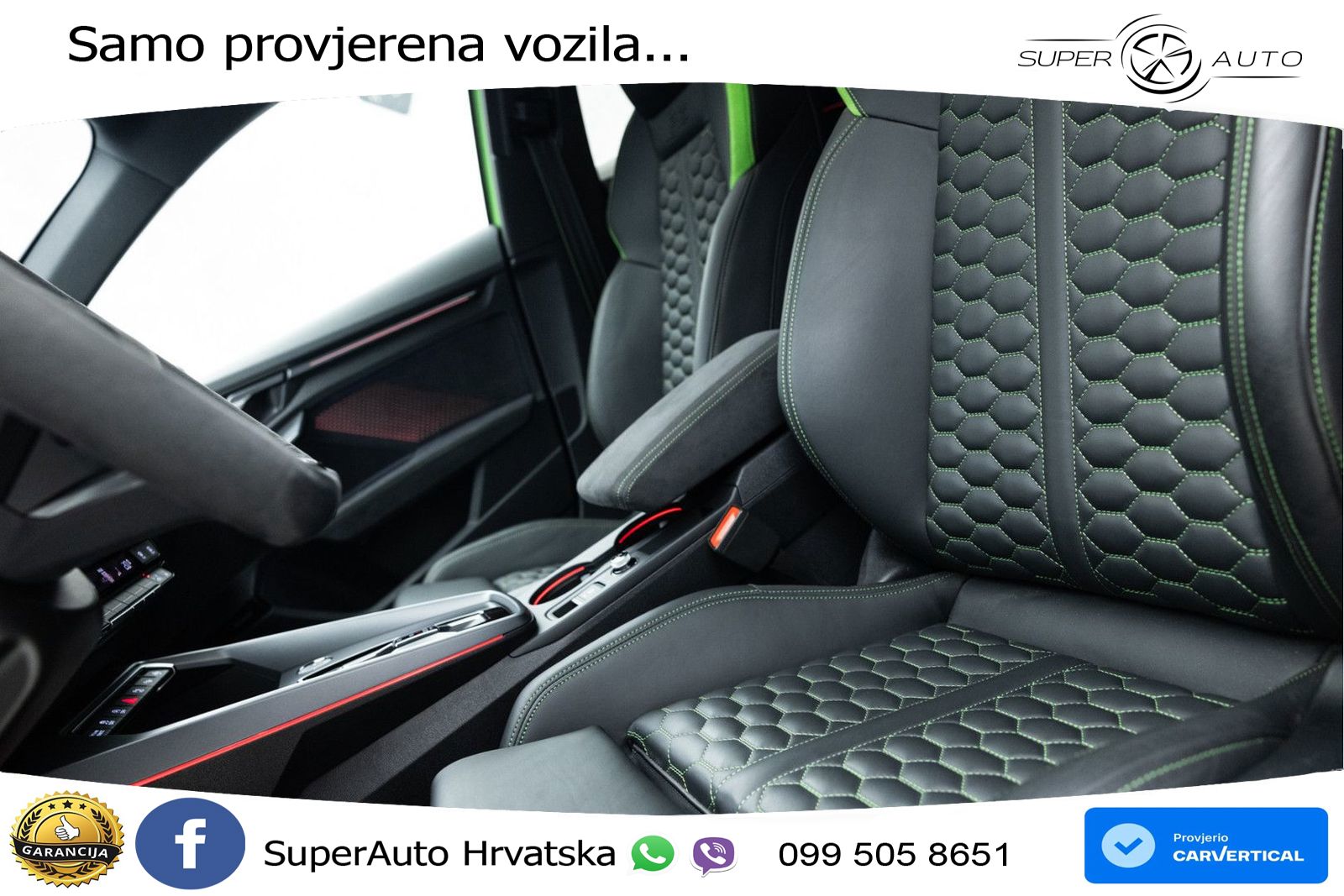 Audi RS3 Sedan 2.5 TFSI (400 KS) quattro S tronic LED+GR SJED+ACC
