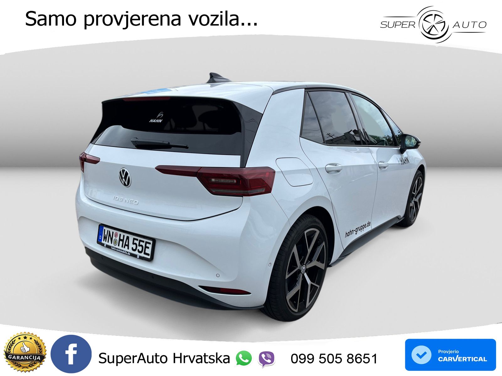 Volkswagen ID.3 79 kWh (231 KS) LED+GR SJED+ACC