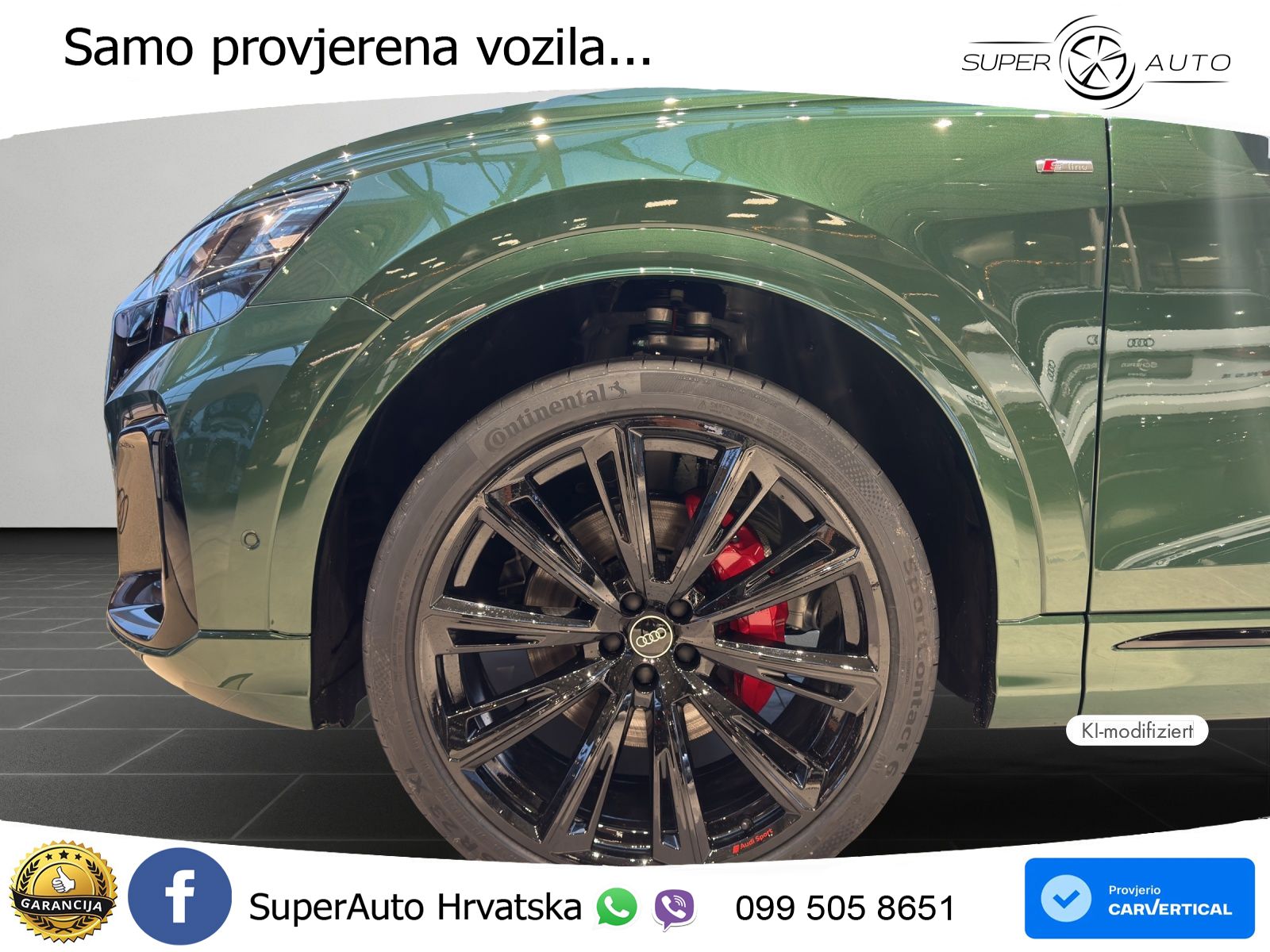 Audi Q8 50 TDI V6 (286 KS) quattro Tiptronic S line LED+GR SJED+ACC