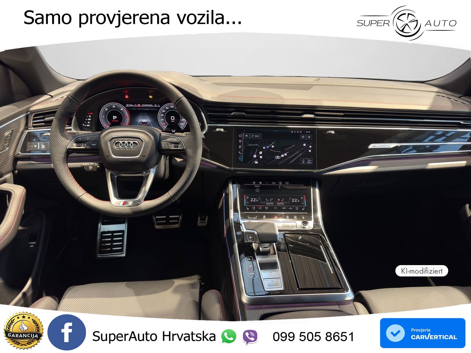 Audi Q8 50 TDI V6 (286 KS) quattro Tiptronic S line LED+GR SJED+ACC