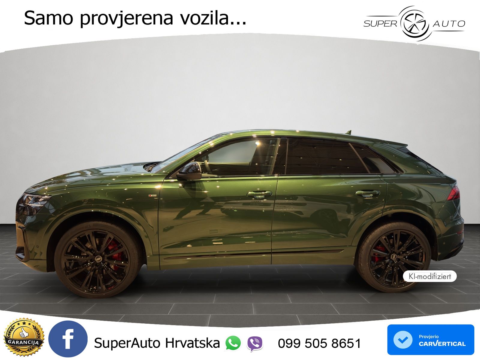 Audi Q8 50 TDI V6 (286 KS) quattro Tiptronic S line LED+GR SJED+ACC