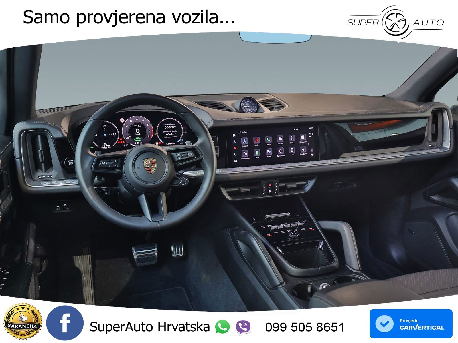 Porsche Cayenne Coupe S 3.0 V6 (519 KS) E-Hybrid Tiptronic S LED+GR SJED+ACC