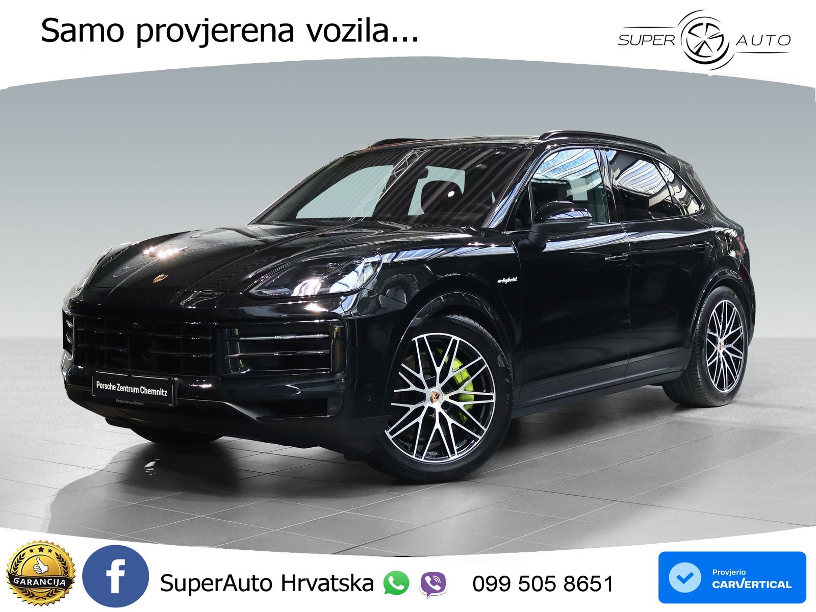 Porsche Cayenne Coupe S 3.0 V6 (519 KS) E-Hybrid Tiptronic S LED+GR SJED+ACC