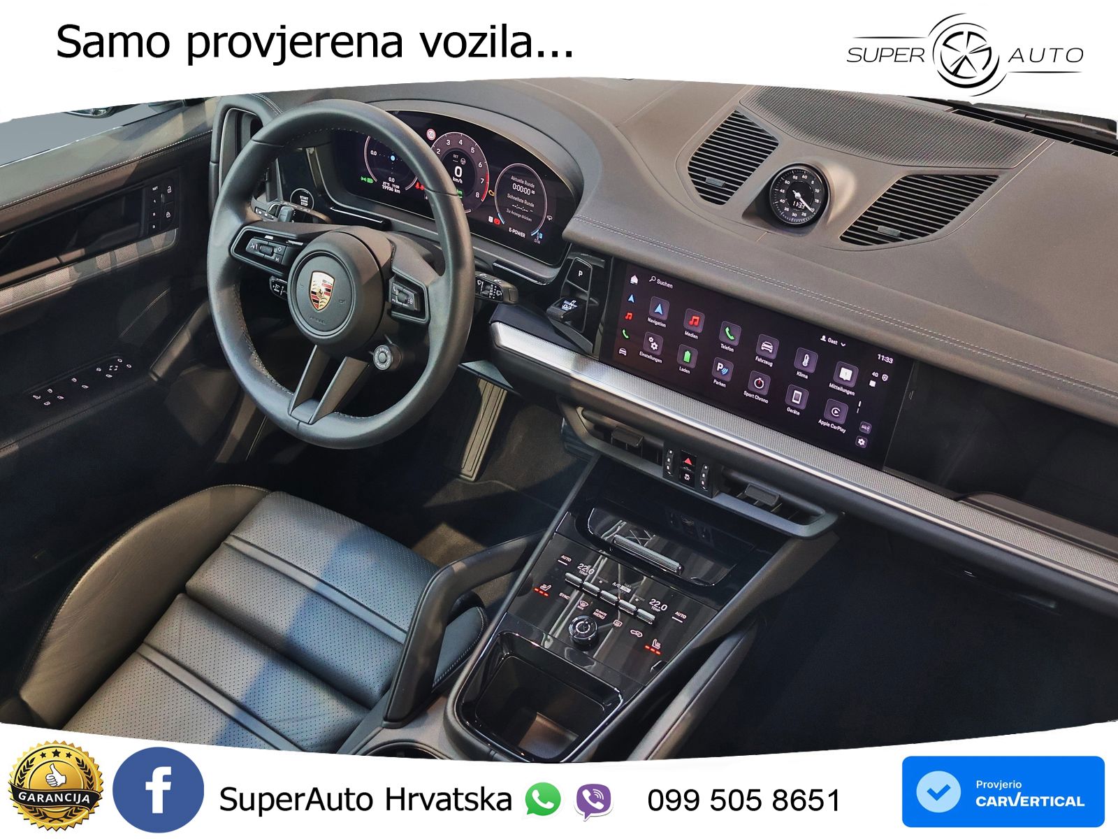 Porsche Cayenne Coupe S 3.0 V6 (519 KS) E-Hybrid Tiptronic S LED+GR SJED+ACC