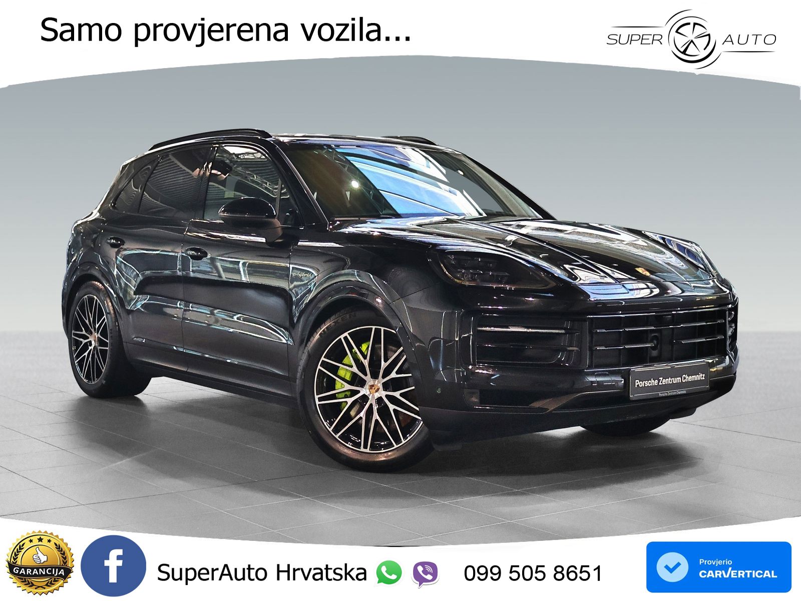 Porsche Cayenne Coupe S 3.0 V6 (519 KS) E-Hybrid Tiptronic S LED+GR SJED+ACC