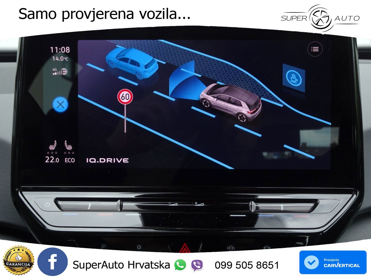 Volkswagen ID.3 Pro Performance 62 kWh (204 KS) LED+GR SJED+ACC