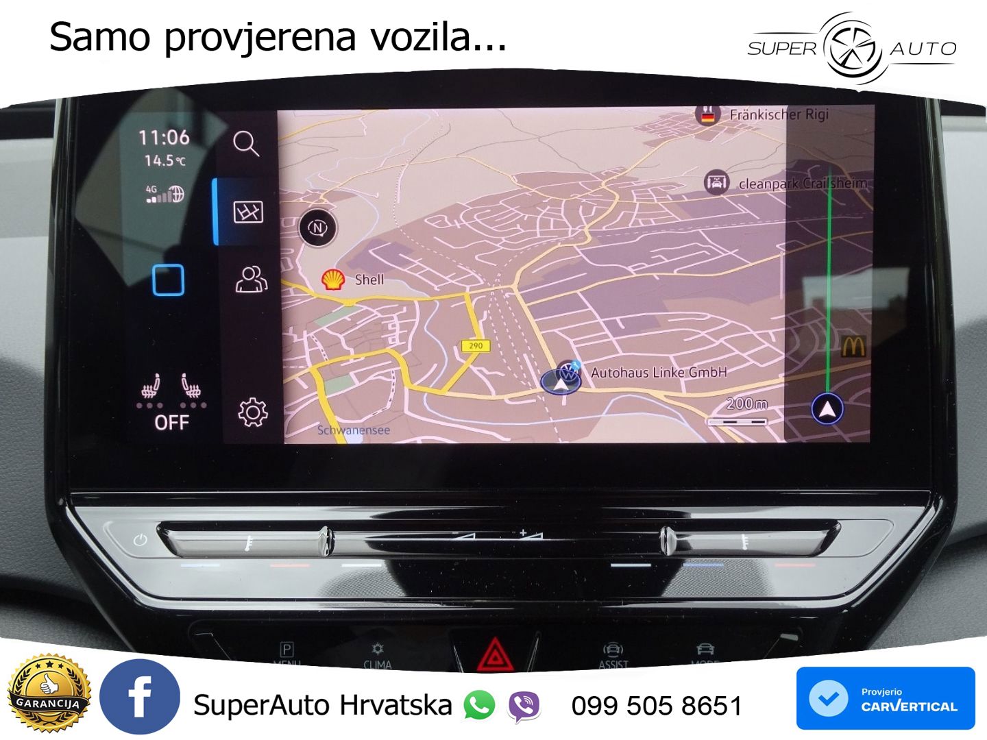Volkswagen ID.3 Pro Performance 62 kWh (204 KS) LED+GR SJED+ACC