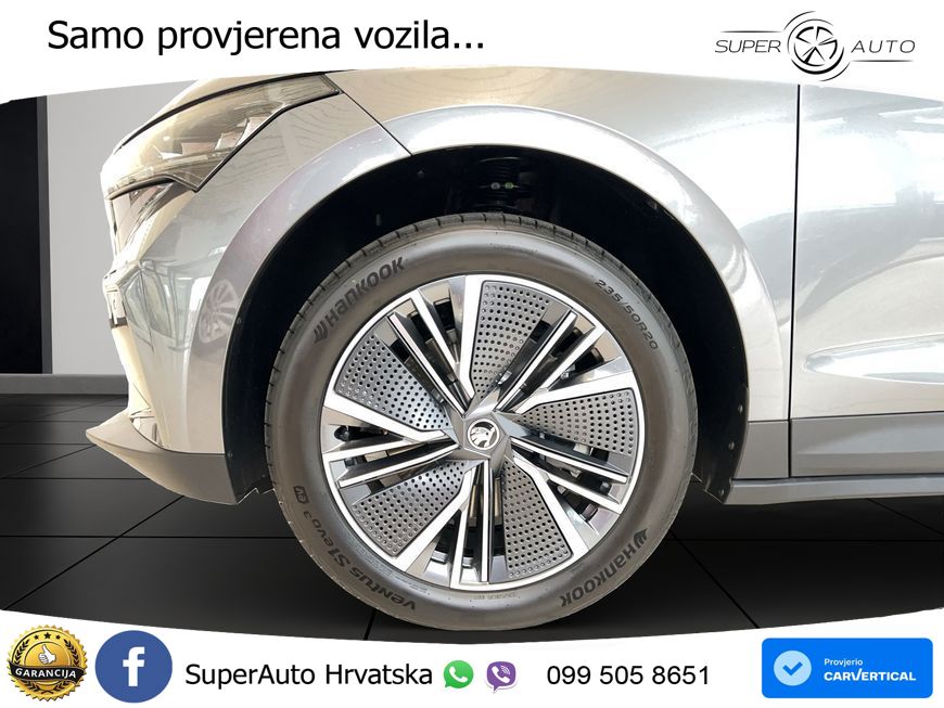 Škoda Enyaq 85 82 kWh (286 KS) SportLine LED+GR SJED+ACC