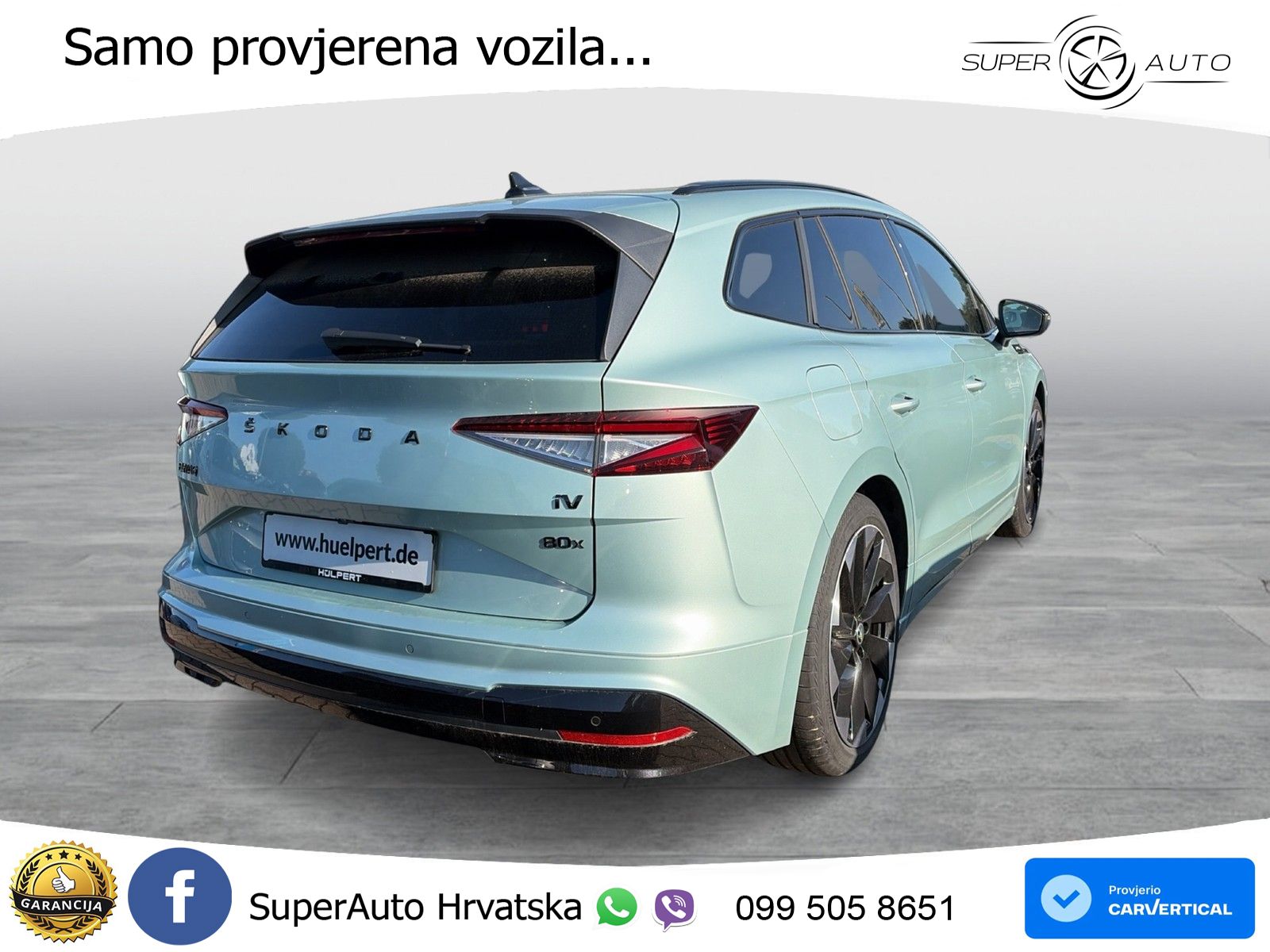Škoda Enyaq iV 80x 82 kWh (265 KS) AWD SportLine