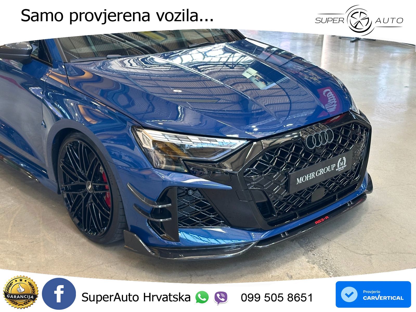Audi RS3-R ABT Sportback 2.5 TFSI (510 KS) quattro S tronic