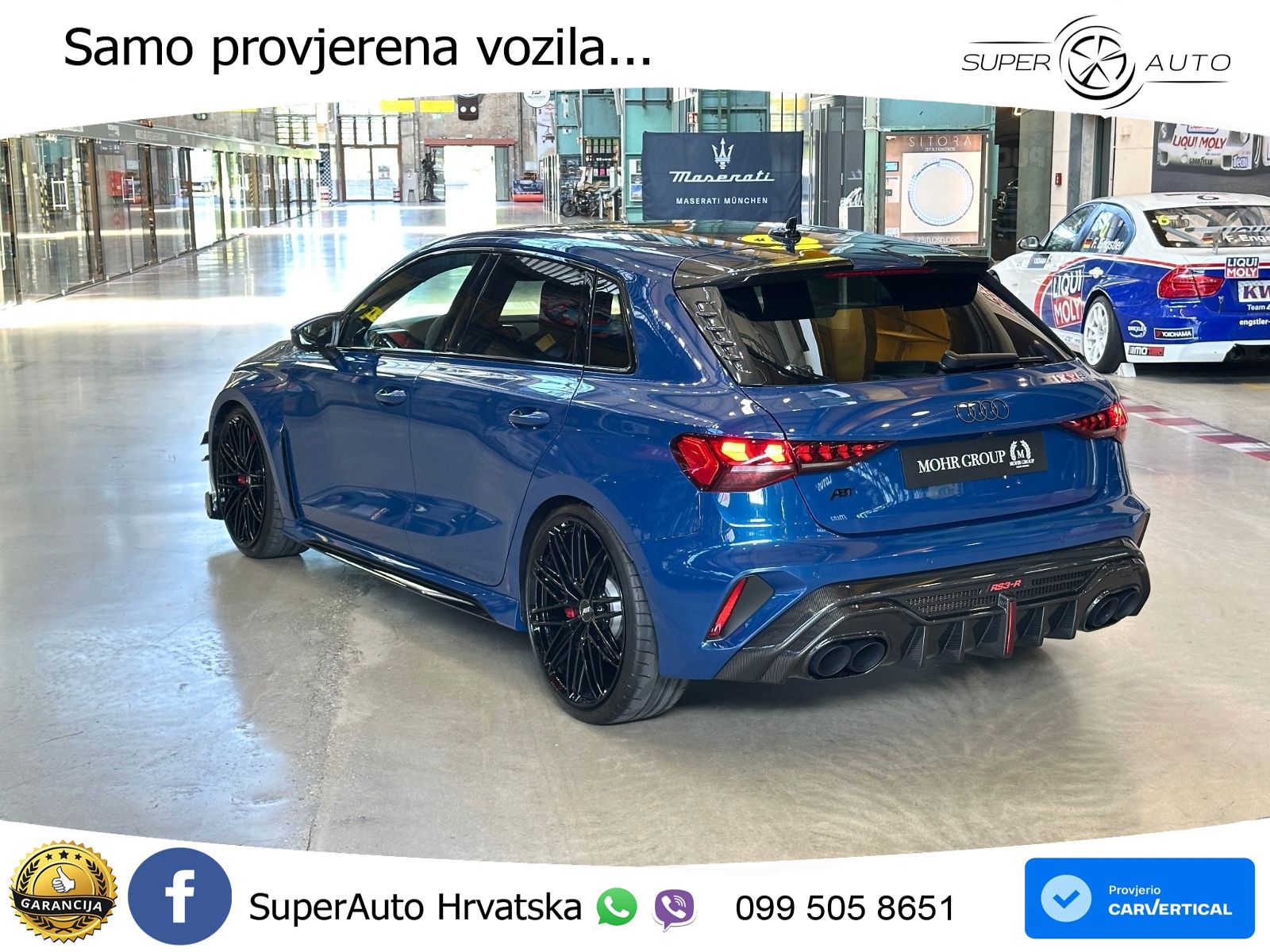 Audi RS3-R ABT Sportback 2.5 TFSI (510 KS) quattro S tronic