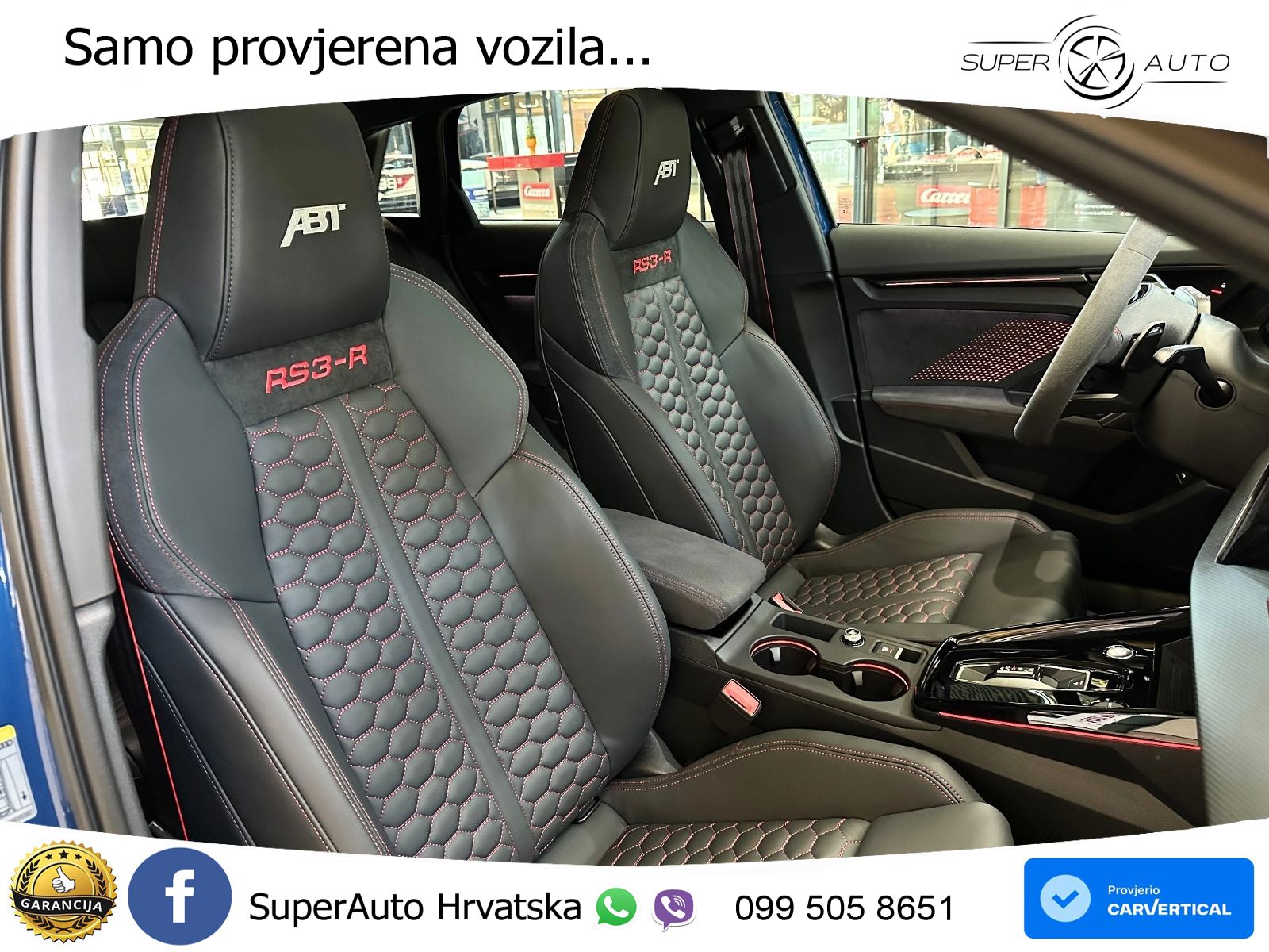 Audi RS3-R ABT Sportback 2.5 TFSI (510 KS) quattro S tronic