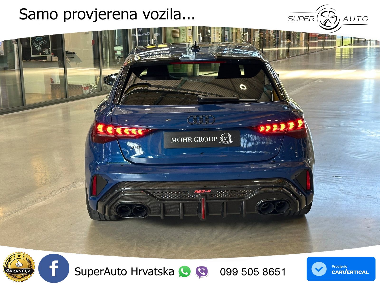 Audi RS3-R ABT Sportback 2.5 TFSI (510 KS) quattro S tronic