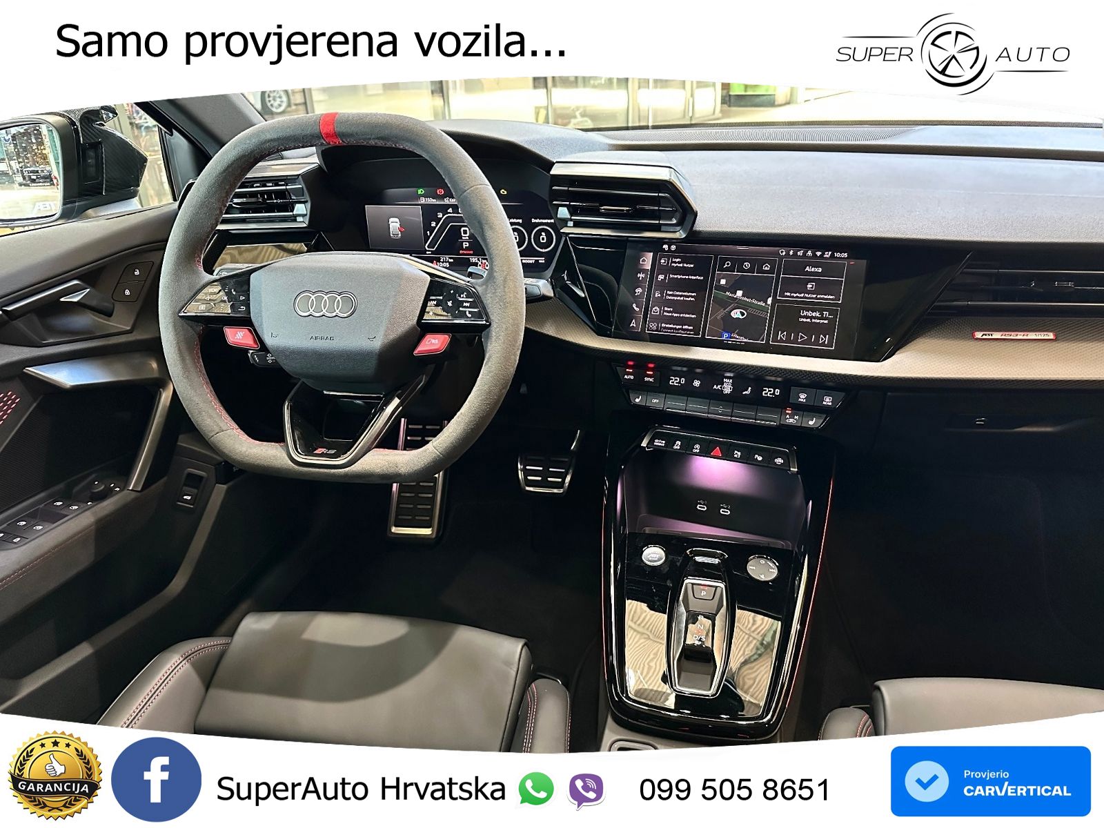 Audi RS3-R ABT Sportback 2.5 TFSI (510 KS) quattro S tronic