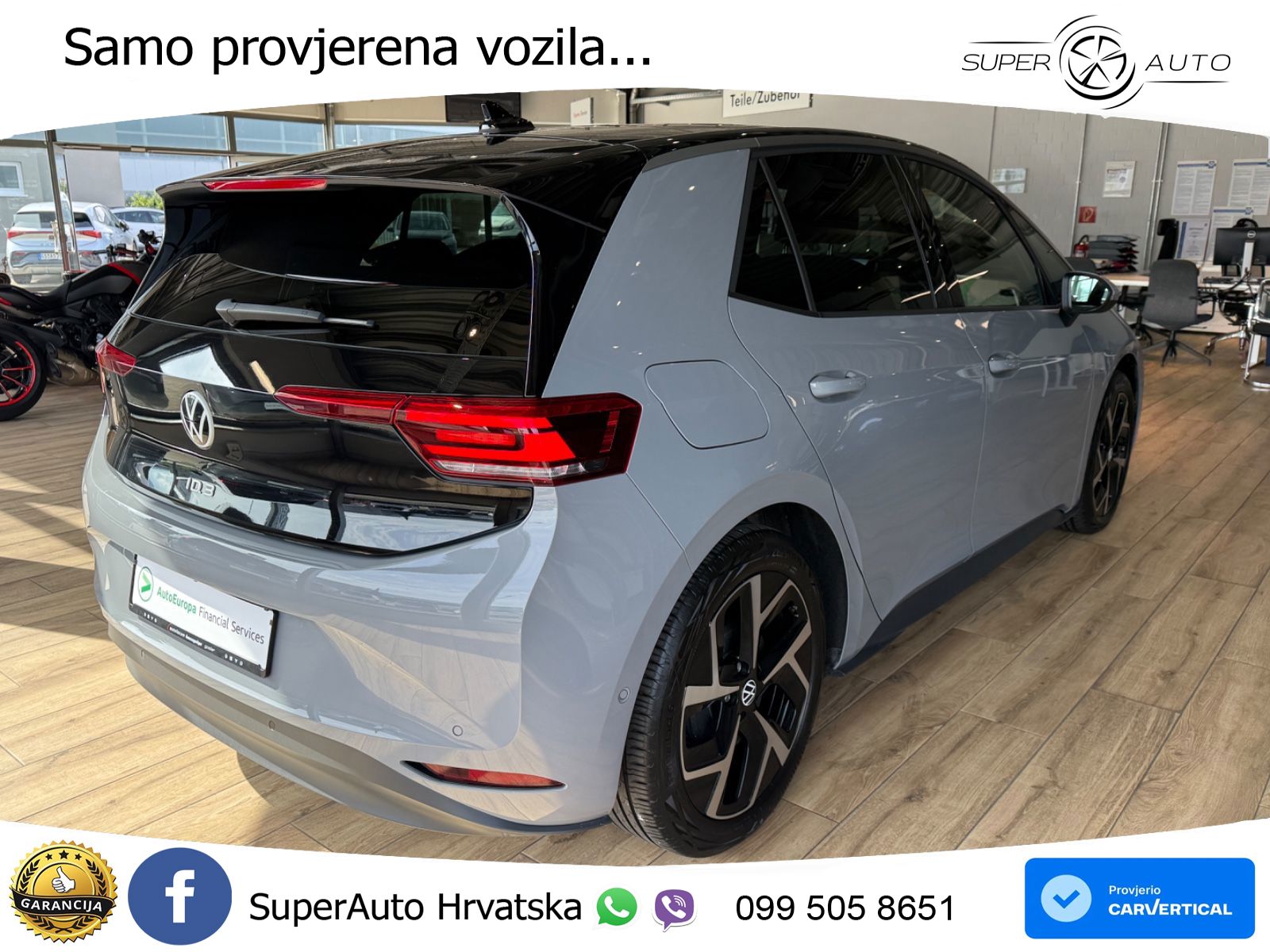 Volkswagen ID.3 Pro 62 kWh (204 KS) LED+GR SJED+ACC