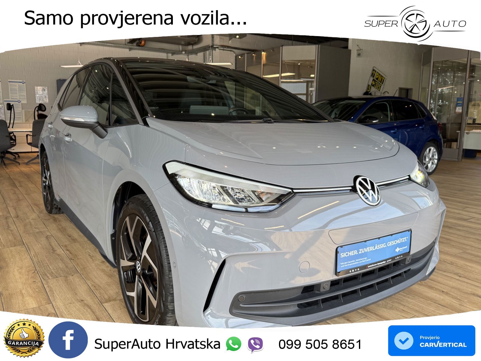 Volkswagen ID.3 Pro 62 kWh (204 KS) LED+GR SJED+ACC