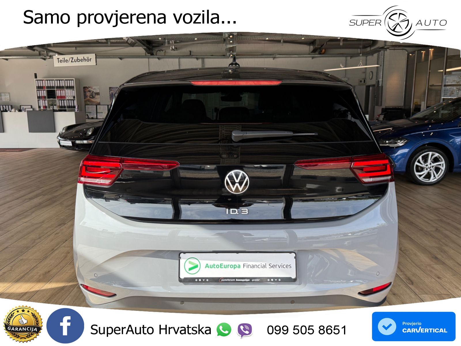 Volkswagen ID.3 Pro 62 kWh (204 KS) LED+GR SJED+ACC
