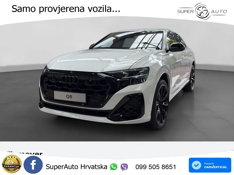 Audi Q8 2x S line 394 KS LED+GR SJED+ACC