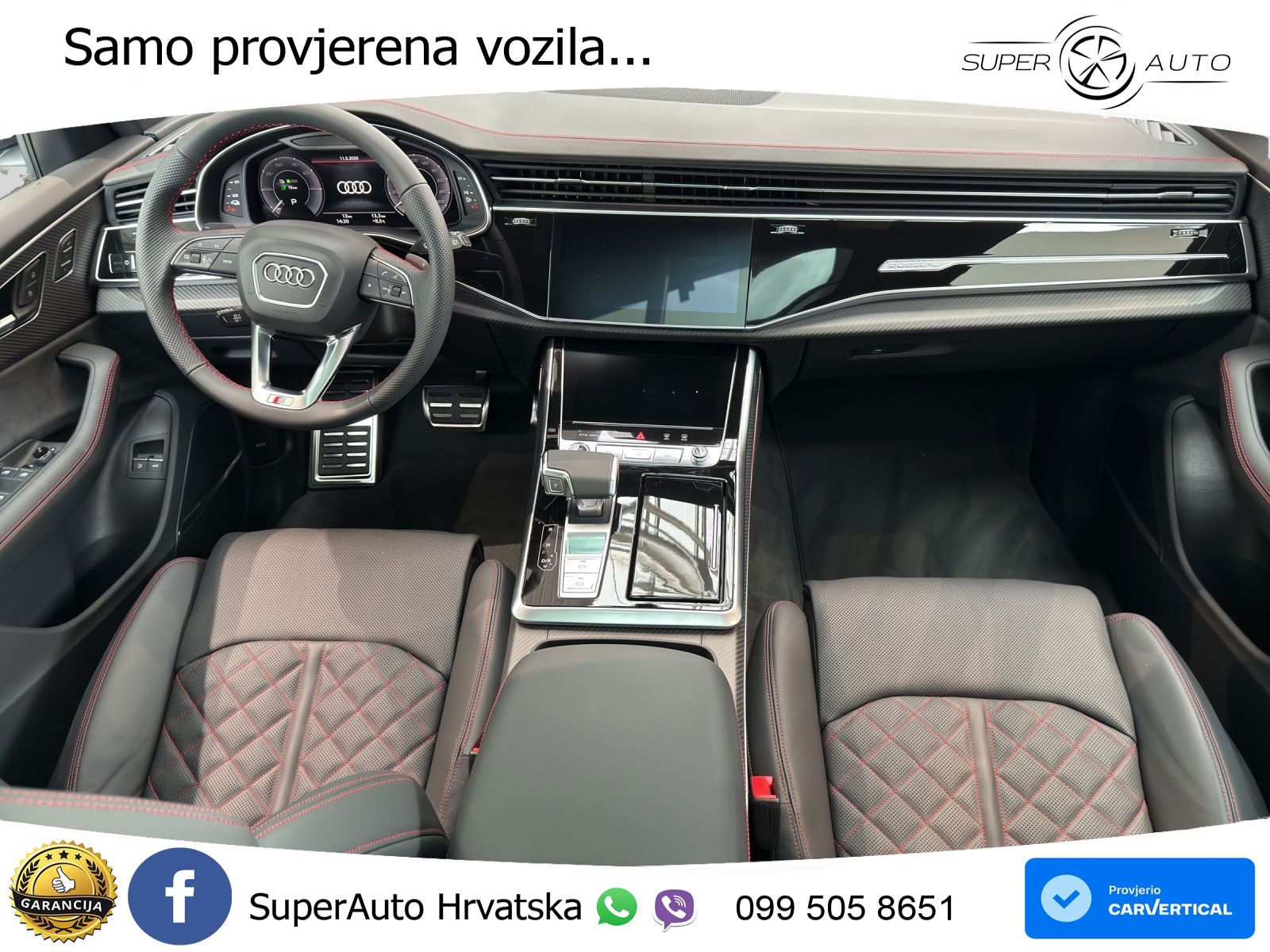 Audi Q8 2x S line 394 KS LED+GR SJED+ACC