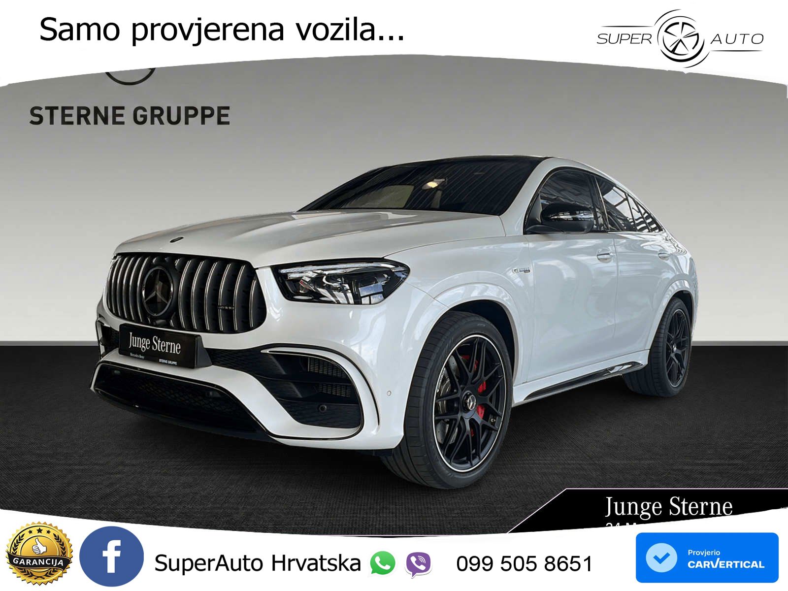 Mercedes AMG GLE Coupe 63 S V8 (612 KS) EQ Boost 4MATIC+ AMG SPEEDSHIFT TCT 9G LED+GR SJED+ACC